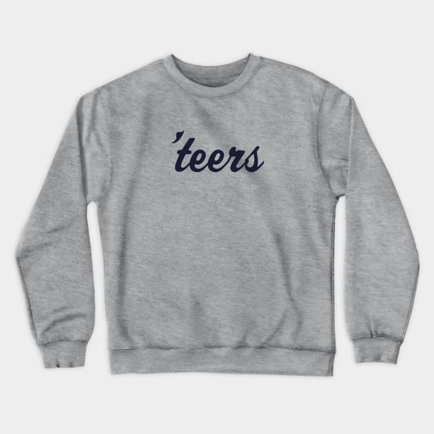 'teers Musketeer Script Crewneck Sweatshirt by twothree